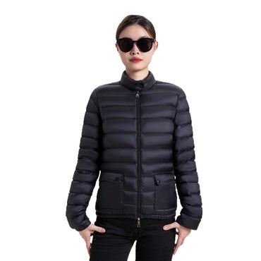 Autumn And Winter New Stand-up Collar Petite Fashion White Duck Down Short Lightweight Women's Down Jacket