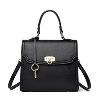Women's Solid-Colored Casual Large-Capacity Handbag Crossbody Bag