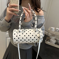 Korean-style Premium Polka-dot Tote Pillow Bag